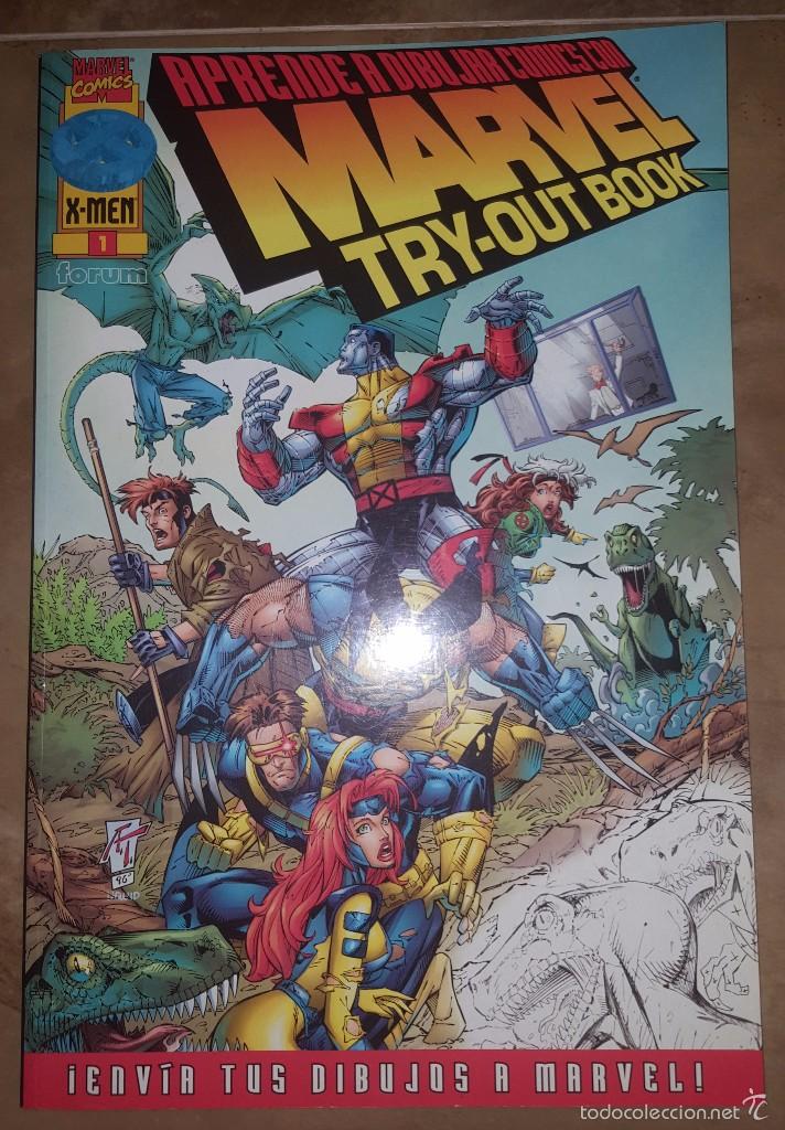 C&oacute;mics: marvel try out - aprende a dibujar comics marvel - forum - tomo &uacute;nico - Foto 1