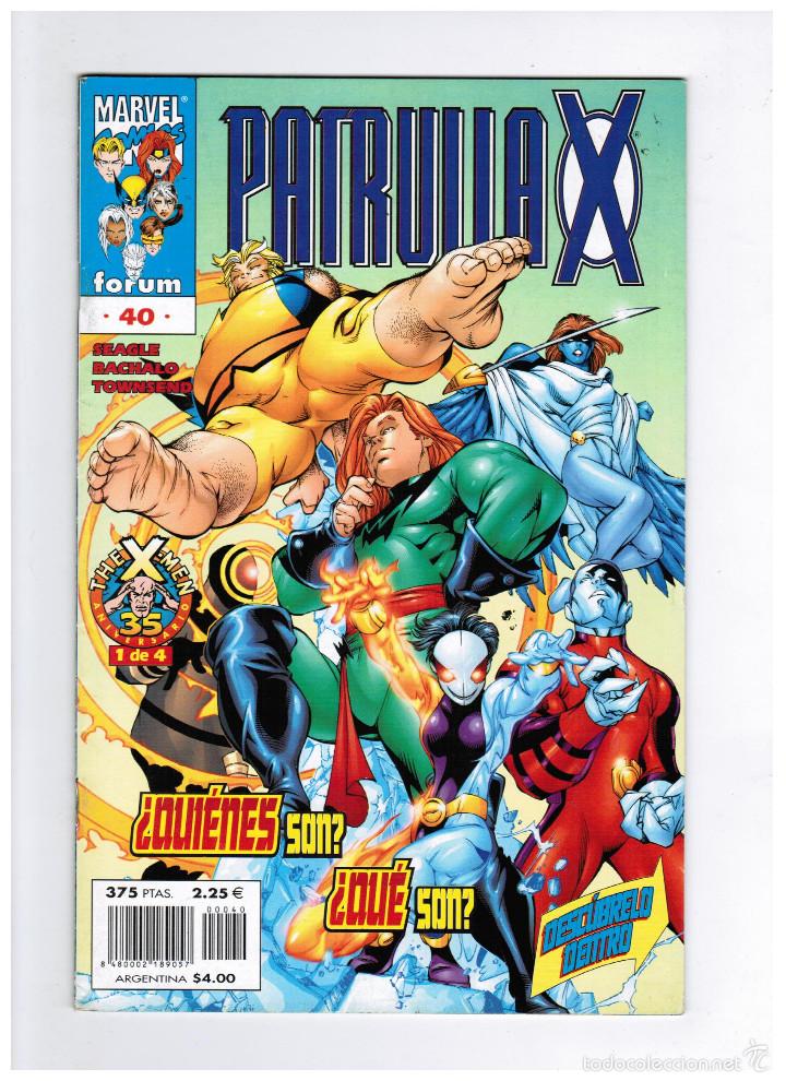 C&oacute;mics: PATRULLA X VOL. 2 N&ordm; 40 - FORUM - Foto 1