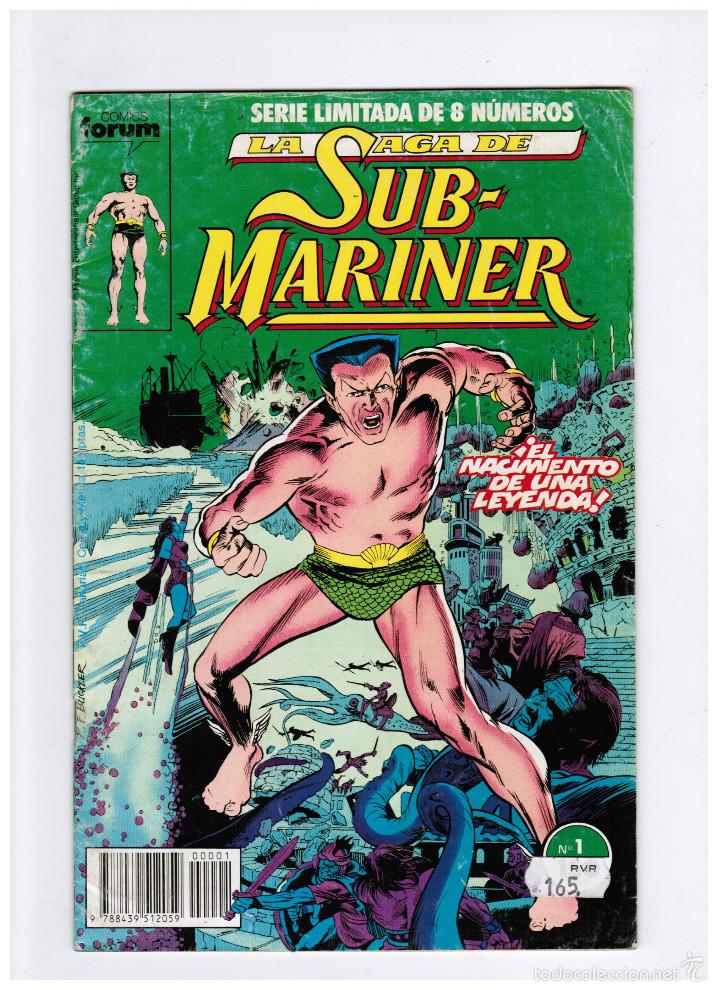C&oacute;mics: LA SAGA DE SUB-MARINER (SUBMARINER) N&ordm; 1 DE 8 - FORUM - Foto 1