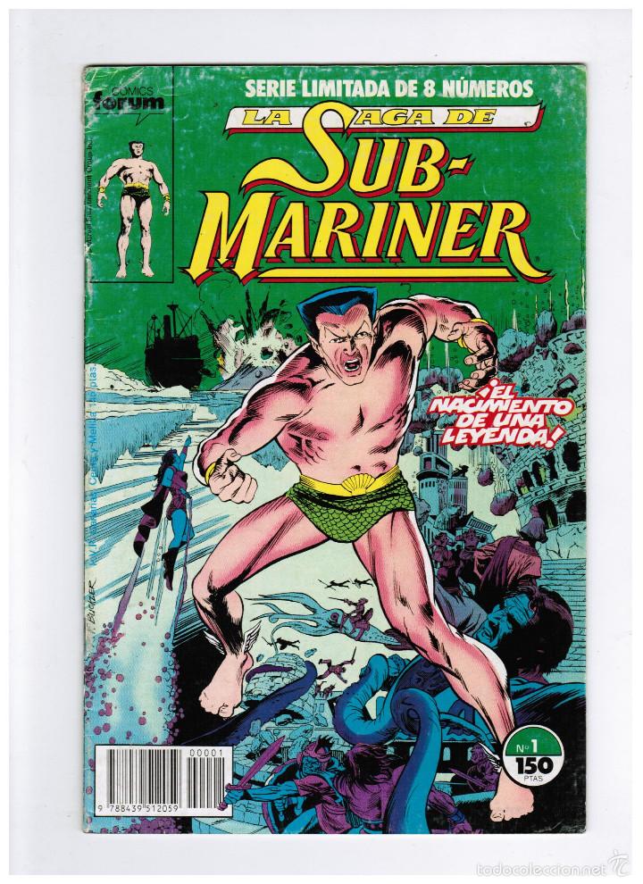 C&oacute;mics: LA SAGA DE SUB-MARINER (SUBMARINER) N&ordm; 1 DE 8 - FORUM - Foto 1