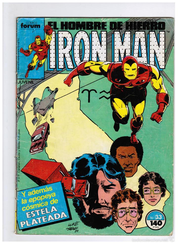 C&oacute;mics: IRON MAN VOL 1 N&ordm; 33 - FORUM - Foto 1