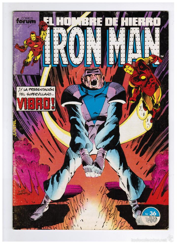 C&oacute;mics: IRON MAN VOL 1 N&ordm; 36 - FORUM - Foto 1