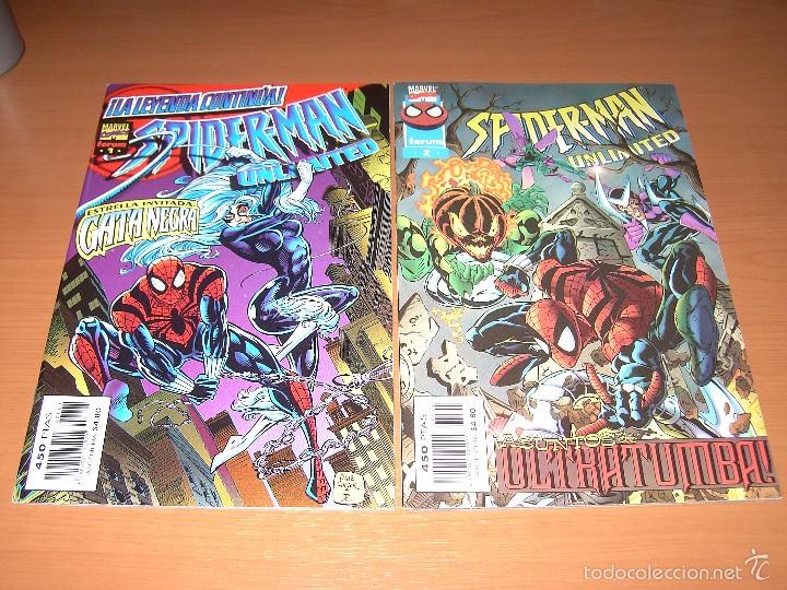 C&oacute;mics: SPIDERMAN UNLIMITED n&ordm; 1 y 2 -FORUM- IMPECABLES Y EN PERFECTO ESTADO - Foto 1