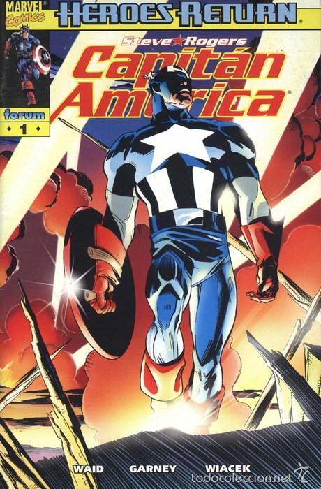 C&oacute;mics: CAPITAN AMERICA VOL. 4 N&ordm; 1 - FORUM - Foto 1