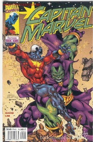 C&oacute;mics: CAPITAN MARVEL VOL. 1 N&ordm; 4 - FORUM - IMPECABLE - Foto 1