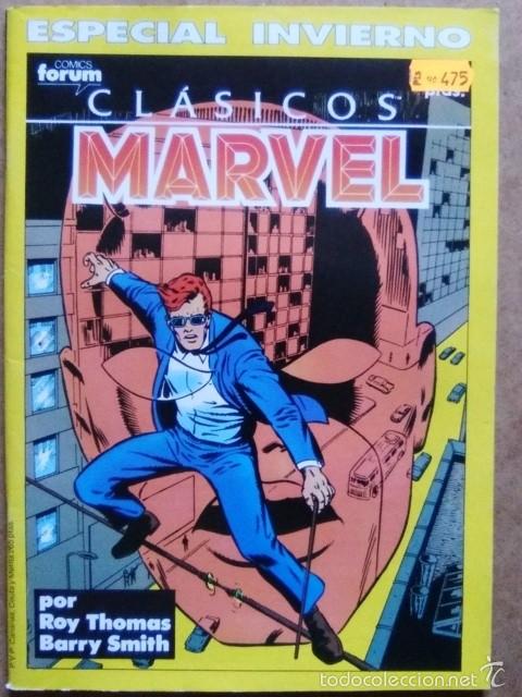 C&oacute;mics: CLASICOS MARVEL ESPECIAL INVIERNO 1990 - FORUM - IMPECABLE - Foto 1