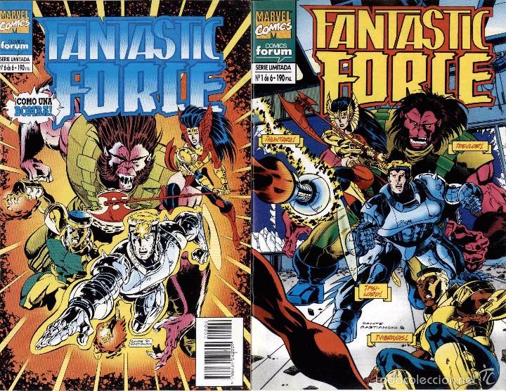 C&oacute;mics: FANTASTIC FORCE. COLECCION COMPLETA. N&ordm; 1 AL 6.FORUM. - Foto 1