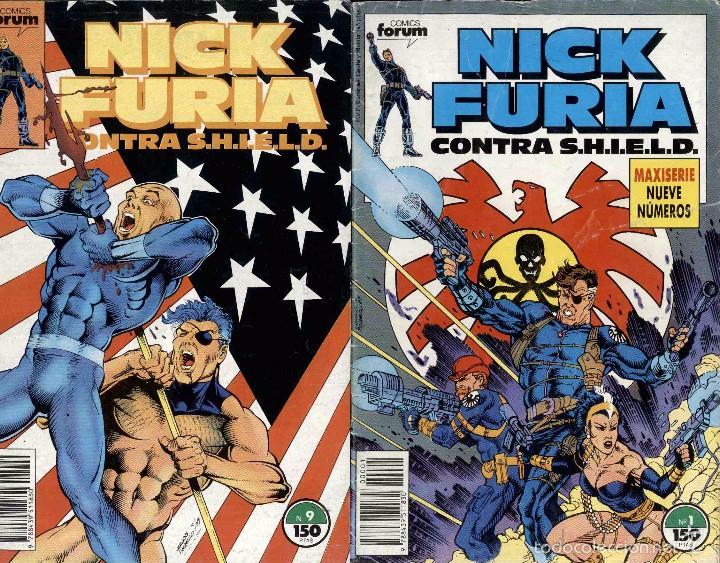 C&oacute;mics: NICK FURIA.MAXISERIE 9 NUMEROS.FORUM. - Foto 1