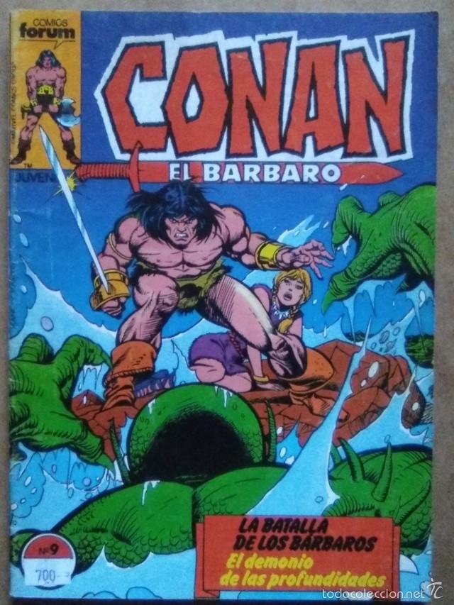 C&oacute;mics: CONAN EL BARBARO VOL. 1 N&ordm; 9 - FORUM - Foto 1