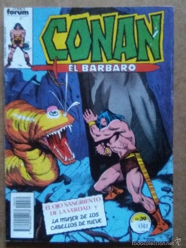 C&oacute;mics: CONAN EL BARBARO VOL. 1 N&ordm; 39 - FORUM - Foto 1