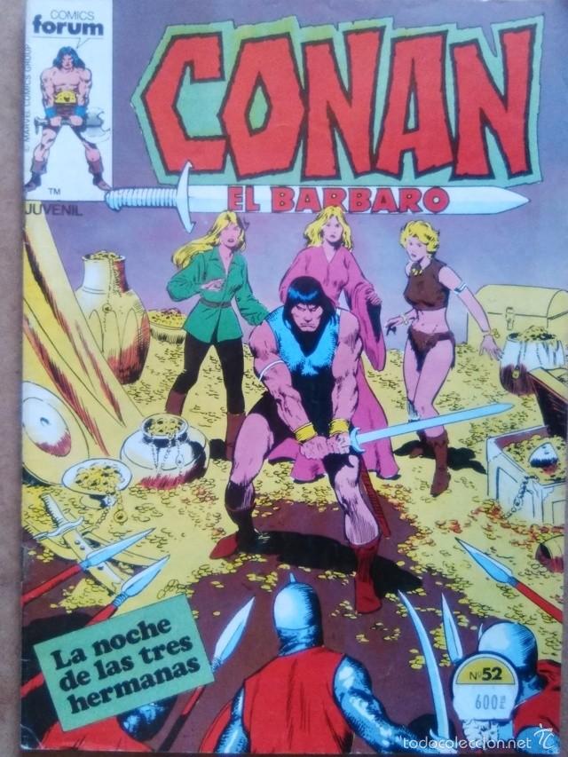C&oacute;mics: CONAN EL BARBARO VOL. 1 N&ordm; 52 - FORUM - Foto 1