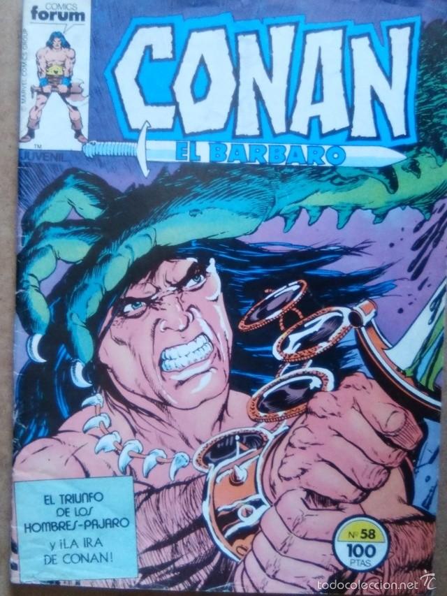C&oacute;mics: CONAN EL BARBARO VOL. 1 N&ordm; 58 - FORUM - Foto 1