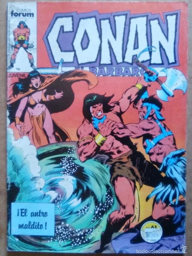 C&oacute;mics: CONAN EL BARBARO VOL. 1 N&ordm; 61 - FORUM - Foto 1