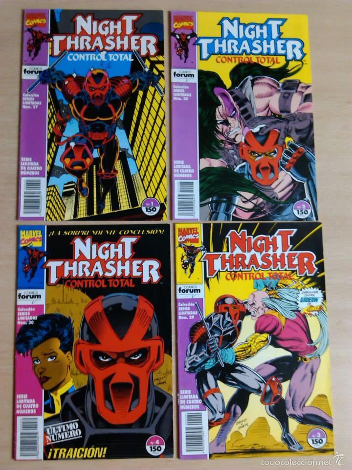 C&oacute;mics: Night thrasher colecci&oacute;n completa de 4 numeros ( forum ) - Foto 1