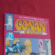 Cómics: CONAN EL BARBARO. ROY THOMAS. Nº 20. FORUM.