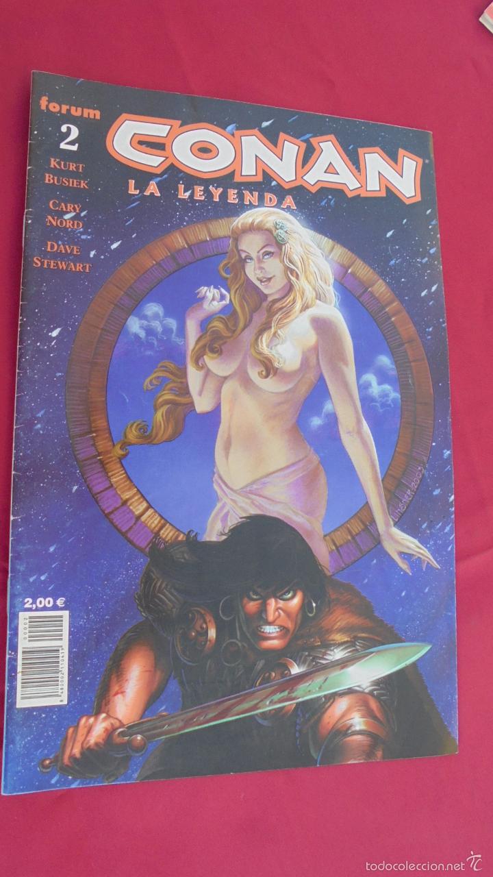 C&oacute;mics: CONAN EL BARBARO. ROY THOMAS. N&ordm; 2. FORUM. - Foto 1