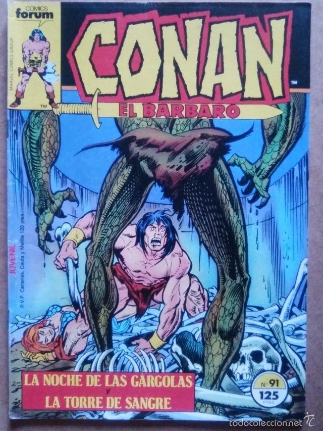 C&oacute;mics: CONAN EL BARBARO VOL. 1 N&ordm; 91 - FORUM - Foto 1
