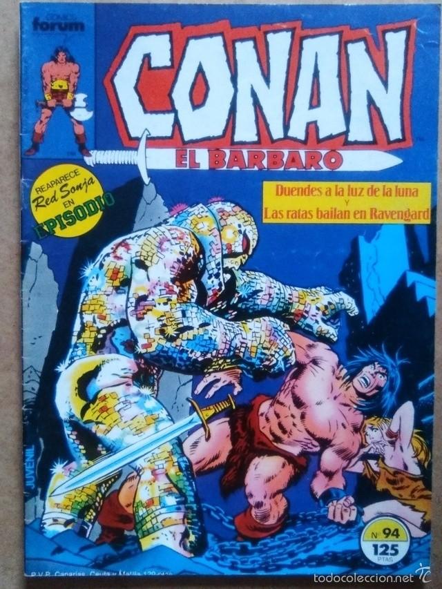 C&oacute;mics: CONAN EL BARBARO VOL. 1 N&ordm; 94 - FORUM - Foto 1