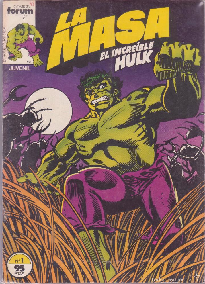 C&oacute;mics: LA MASA  N&ordm; 1 -- EL INCREIBLE HULK - Foto 1