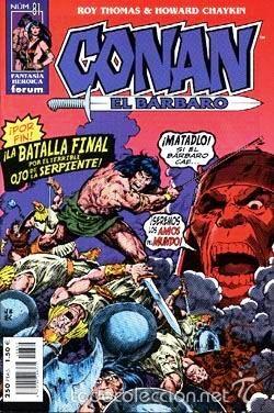 C&oacute;mics: CONAN EL BARBARO 2&ordf; EDICION N&ordm; 81 - FORUM - IMPECABLE - Foto 1