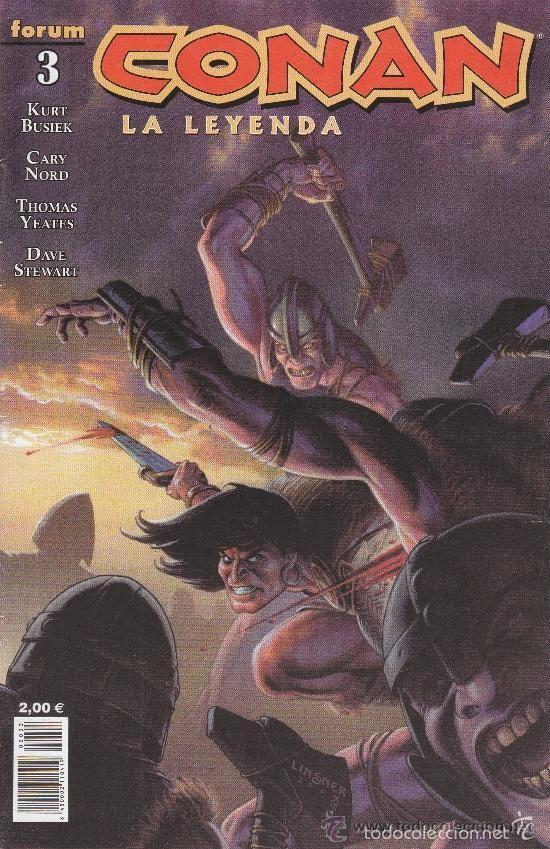 C&oacute;mics: CONAN LA LEYENDA N&ordm; 3 - FORUM - IMPECABLE - Foto 1