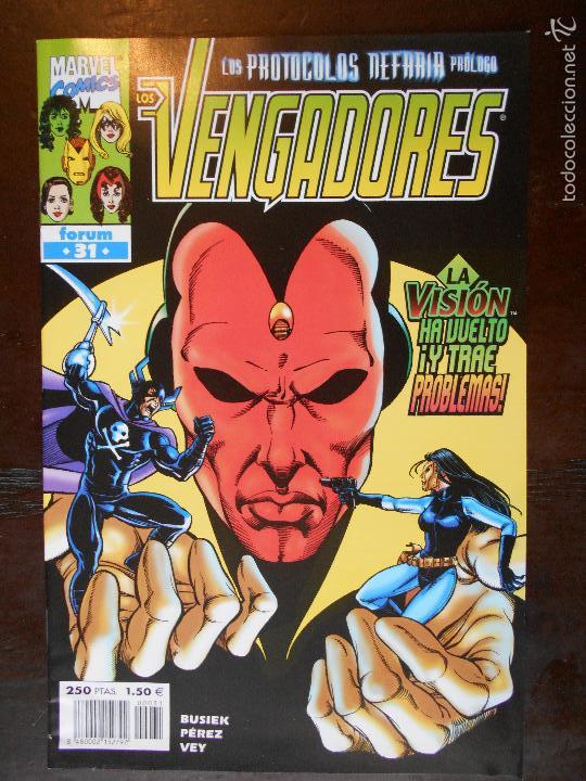 C&oacute;mics: LOS VENGADORES - N&ordm; 31 - MARVEL COMICS - FORUM (Z2) - Foto 1