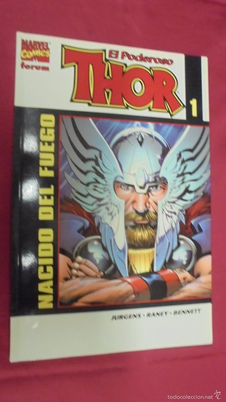 C&oacute;mics: THOR. EL PODEROSO. N&ordm; 1. NACIDO DEL FUEGO. FORUM. - Foto 1