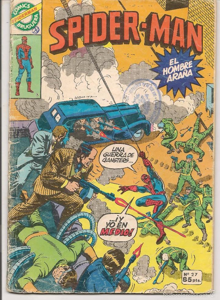 C&oacute;mics: SPIDERMAN. N&ordm; 27. COMICS BRUGUERA. 1982. (Z/C3 - Foto 1