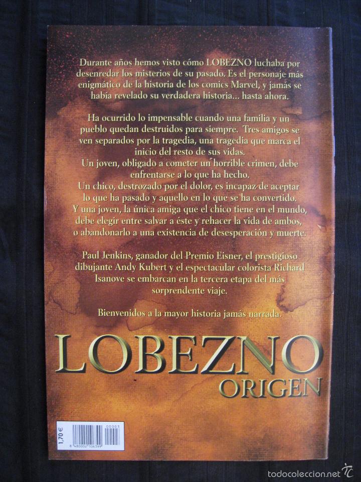 C&oacute;mics: LOBEZNO, ORIGEN - N&ordm; 3 DE 6 - FORUM. - Foto 4