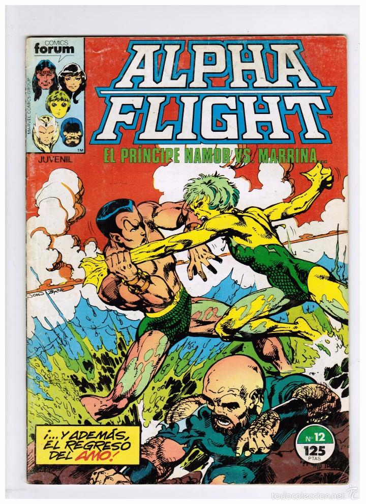 C&oacute;mics: ALPHA FLIGHT VOL 1 N&ordm; 12 - FORUM - Foto 1