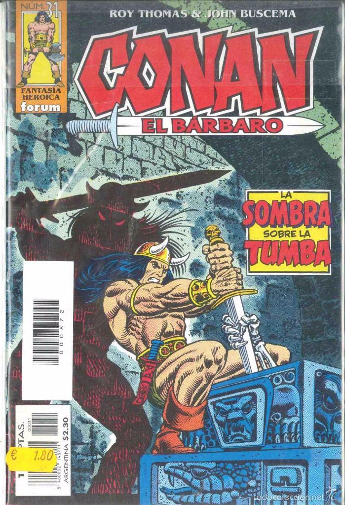 C&oacute;mics: CONAN EL BARBARO N&ordm;31.FORUM. - Foto 1