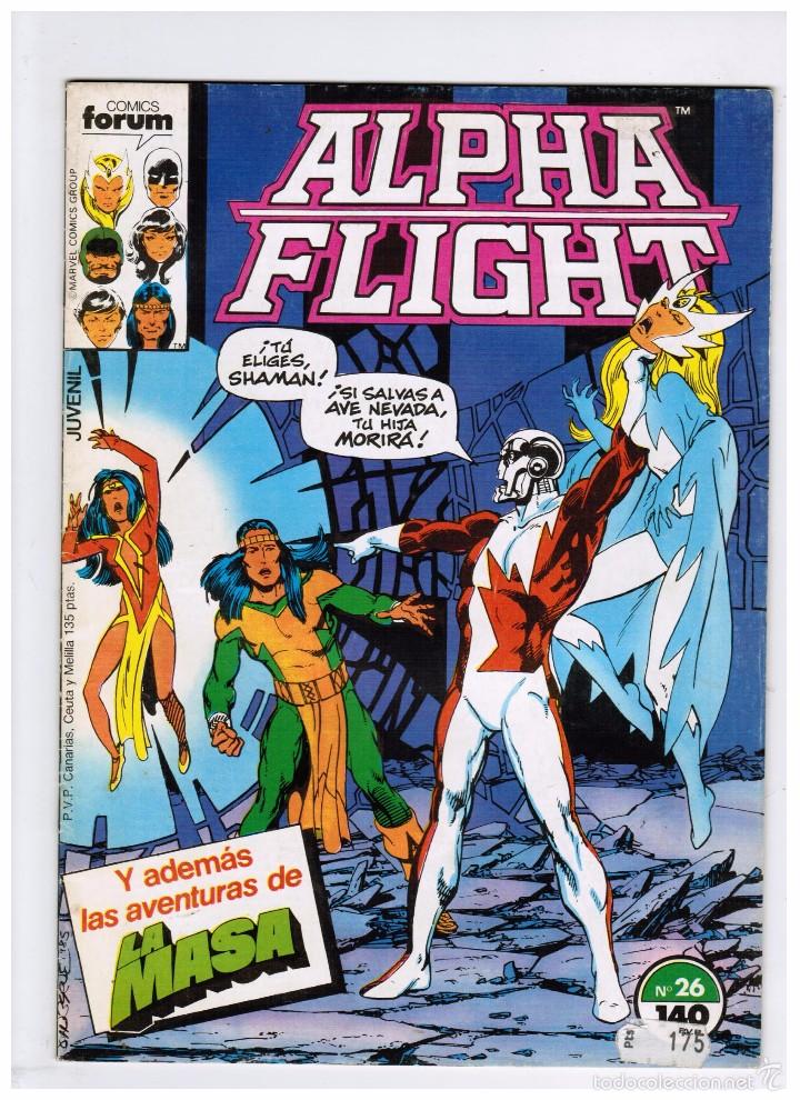 C&oacute;mics: ALPHA FLIGHT VOL 1 N&ordm; 26 - FORUM - Foto 1