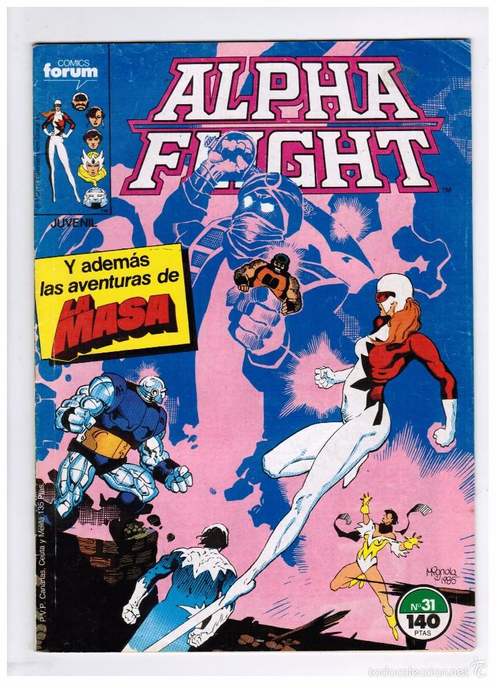 C&oacute;mics: ALPHA FLIGHT VOL 1 N&ordm; 31 - FORUM - Foto 1
