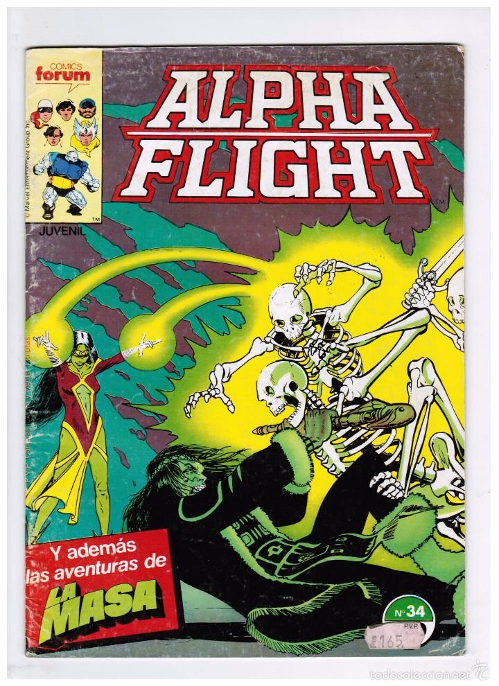 C&oacute;mics: ALPHA FLIGHT VOL 1 N&ordm; 34 - FORUM - Foto 1