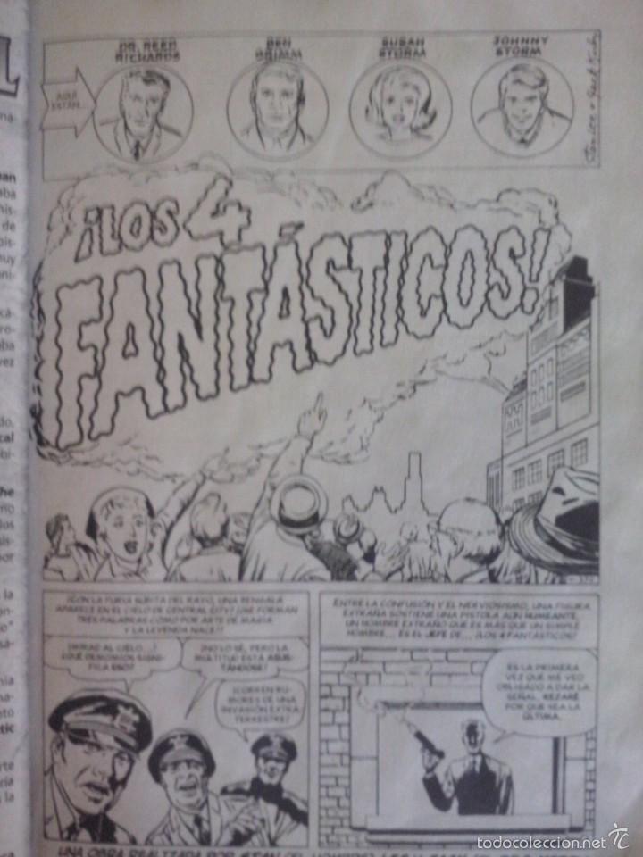 C&oacute;mics: N&ordm; 01 LOS 4 FANTASTICOS COLECCION EXCELSIOR BIBLIOTECA MARVEL - Foto 2