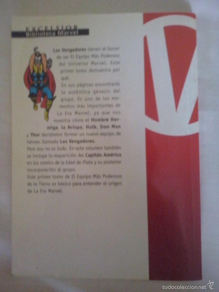 C&oacute;mics: N&ordm; 1 DE LOS VENGADORES COLECCION EXCELSIOR BIBLIOTECA MARVEL DE FORUM - Foto 2