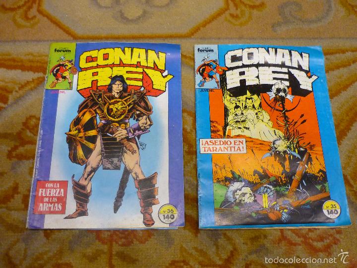 C&oacute;mics: LOTE DE 11 COMICS DE CONAN REY. FORUM 1&ordf; EDICI&Oacute;N. - Foto 3