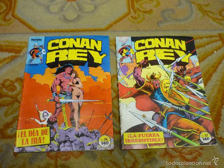 C&oacute;mics: LOTE DE 11 COMICS DE CONAN REY. FORUM 1&ordf; EDICI&Oacute;N. - Foto 4