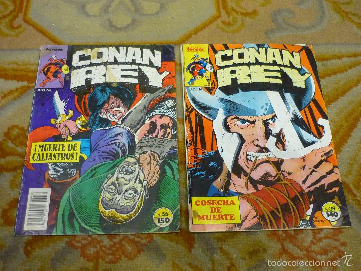 C&oacute;mics: LOTE DE 11 COMICS DE CONAN REY. FORUM 1&ordf; EDICI&Oacute;N. - Foto 5