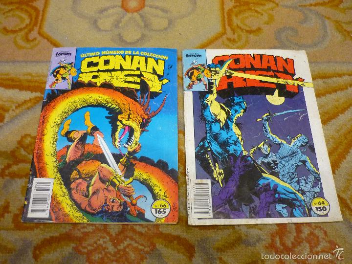 C&oacute;mics: LOTE DE 11 COMICS DE CONAN REY. FORUM 1&ordf; EDICI&Oacute;N. - Foto 6