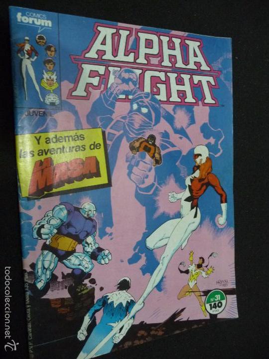 C&oacute;mics: ALPHA FLIGHT. VOL 1. N&ordm; 31. FORUM - Foto 1