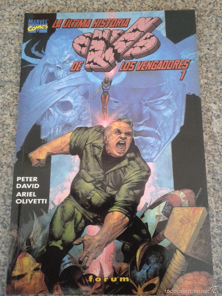 C&oacute;mics: LA ULTIMA HISTORIA DE LOS VENGADORES 1 -- COLECCION PRESTIGIO VOL. 3 - N&ordm; 9 -- FORUM --