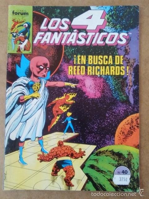 C&oacute;mics: LOS 4 FANTASTICOS VOL. 1 N&ordm; 40 - FORUM - Foto 1