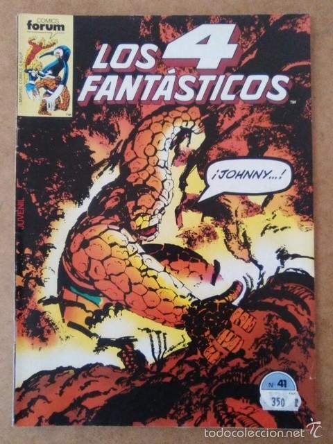 C&oacute;mics: LOS 4 FANTASTICOS VOL. 1 N&ordm; 41 - FORUM - Foto 1