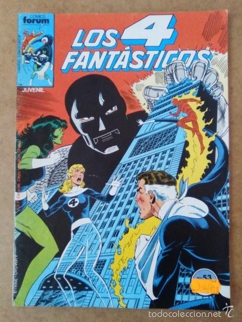C&oacute;mics: LOS 4 FANTASTICOS VOL. 1 N&ordm; 53 - FORUM - Foto 1