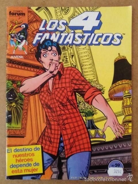 C&oacute;mics: LOS 4 FANTASTICOS VOL. 1 N&ordm; 59 - FORUM - Foto 1
