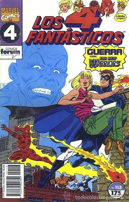 C&oacute;mics: LOS 4 FANTASTICOS VOL. 1 N&ordm; 113 - FORUM - IMPECABLE - Foto 1