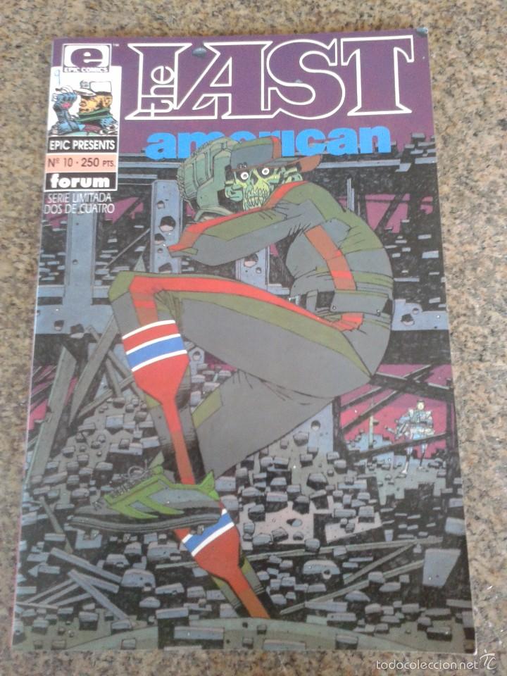 Comics : THE LAST AMERICAN -- N&ordm; 10 -- EPIC COMICS / FORUM --