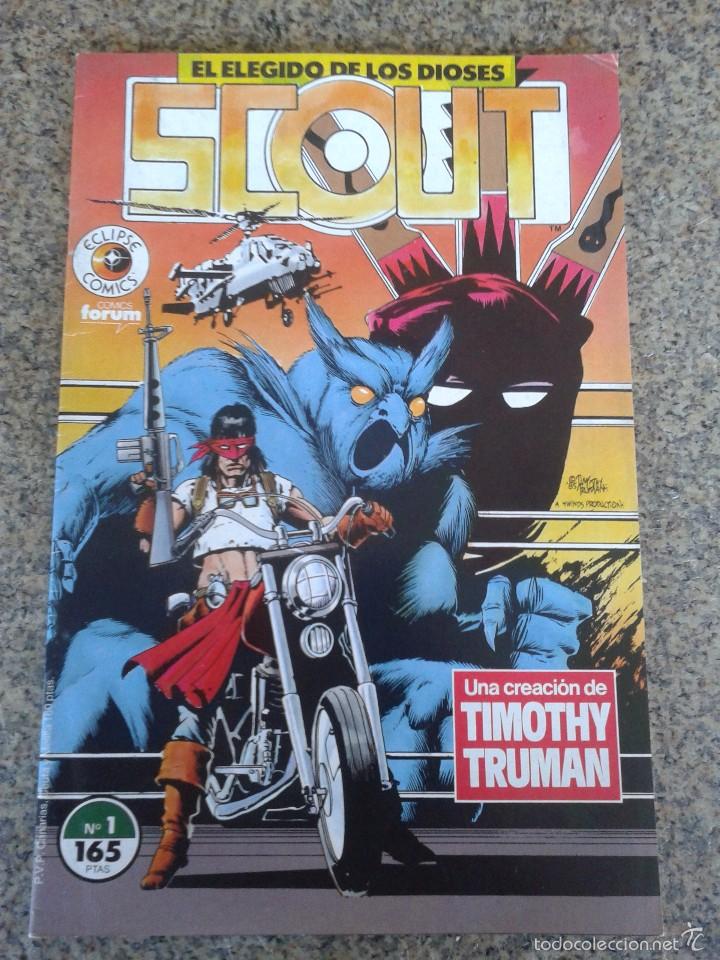 C&oacute;mics: SCOUT, ELEGIDO DE LOS DIOSES -- N&ordm; 1 -- ECLIPSE COMICS / FORUM -- - Foto 1