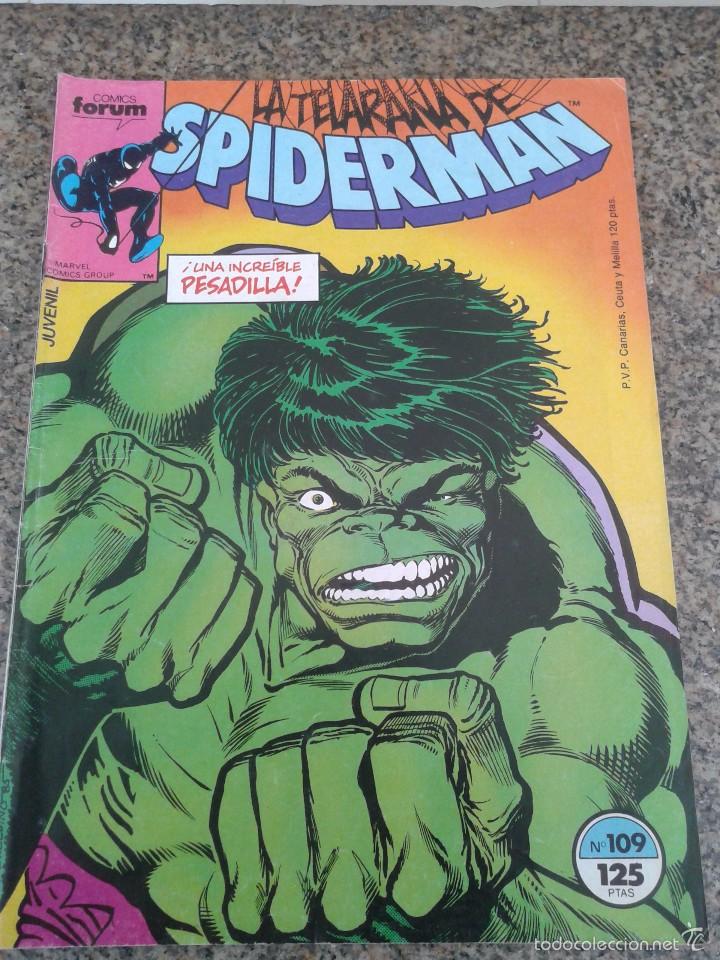 C&oacute;mics: LA TELARA&Ntilde;A DE SPIDERMAN -- N&ordm; 109 -- FORUM -- - Foto 1